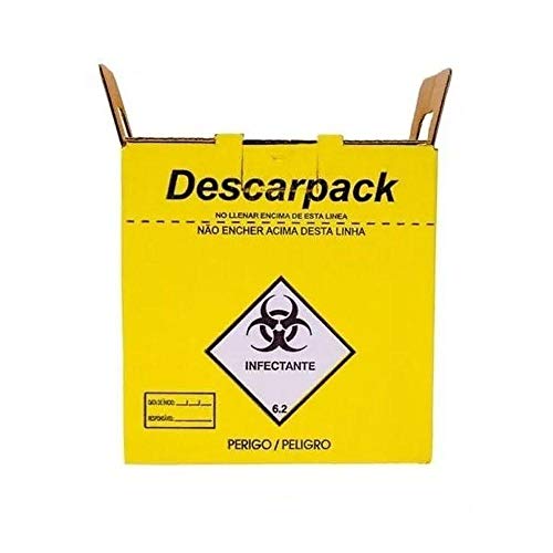 Coletor para Material Perfurocortante Descarpack - 3L