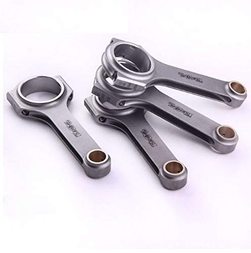 GOWE H-Beam for Peugeot 206 XS 1.6 TU5JP4 139mm Conrod Connecting Rod Pleuel TUV Rods 4340 Forged Floating Crankshaft Piston Pin