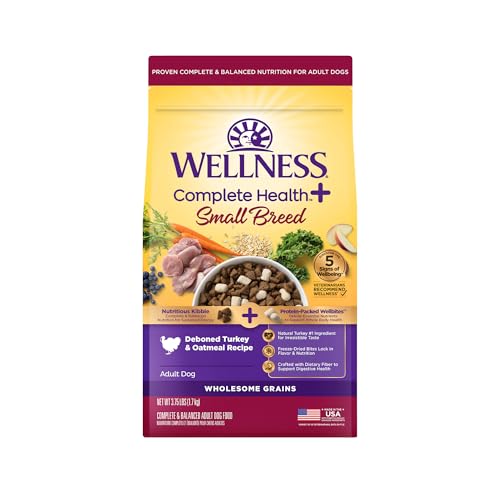 Wellness Complete Health+ Small Breed Adult Dry Dog Food with...