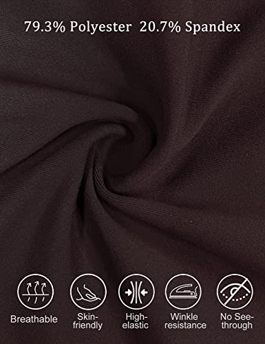 Safort 28" 30" 32" 34" Inseam Regular Tall Bootcut Yoga Pants, 4 Pockets, Upf50+, Dull Red, L #TOP6