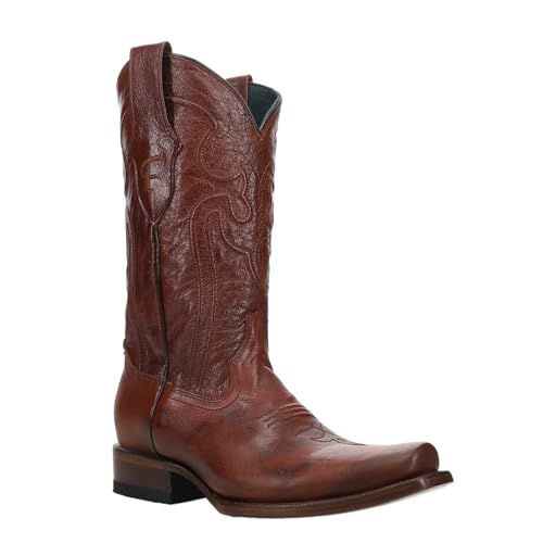 Men's Patchwork Western Boot2
