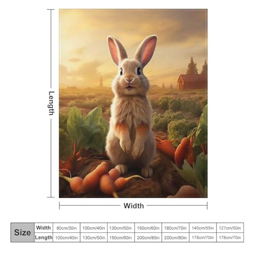 Couverture lapin moelleuse pour vos soirées cocooning sur le sofa - 6