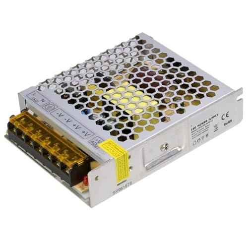 Fuente de alimentación de 12V y 100W transformador LED para tiras y luces en interiores