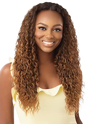 Outre - Converti-Cap - W&W - Island Curls (JET BLACK 1)