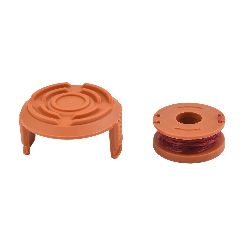 3Pcs line Spool And Spool Cover For MCGREGOR 18v Cordless MCT2X1825 Grass Trimmer Spool & Line & Cover QT486