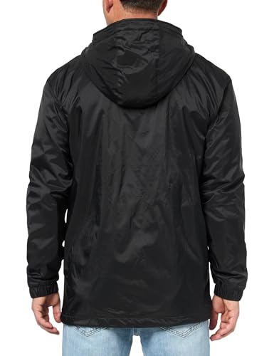Dickies mens Fleece Lined Nylon Hooded Jacket2