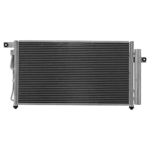 Image of TRQ A /C Condenser and Receiver Drier Assembly Compatible with 2006-2011 Hyundai Accent