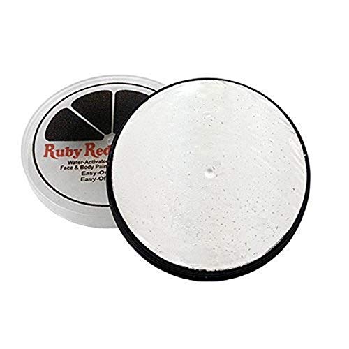 Ruby Red Paint Face Paint, 18 ML - Pearl White