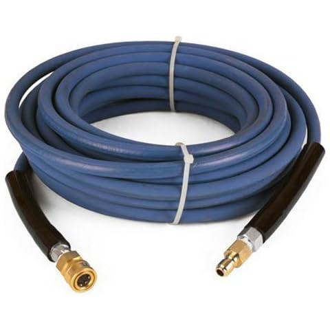 Raptor Blast 6000 PSI 3/8" x 50' Non Marking 2 Wire Pressure Washer Hose with Couplers Cover