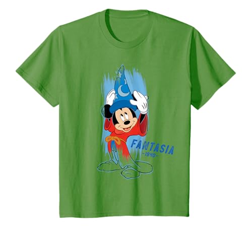 Disney Ink and Paint Sorcerer Mickey Mouse in Fantasia 1940 T-Shirt