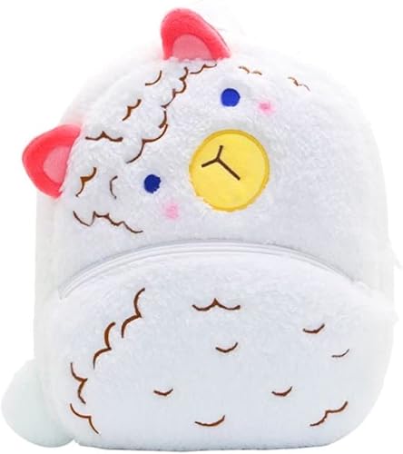 Miniatura 2 de Mochila para niños y niñas, bonita bolsa de felpa suave para niños pequeños de dibujos animados de animales pequeños, mini mochila pequeña para