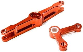 Integy RC Model C26468RED Billet Machined Servo Saver Steering Lever Arm for HPI 1/10 Scale Crawler King