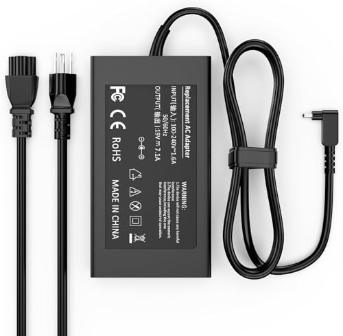 GERVGHS 135W AC Charger Compatible with Acer Nitro 5 7 V15 V14 V16 ANV15 ANV14 ANV16 AN515 AN517 ANV16-42 ANV14-61 ANV17-61 ANV15-51 AN515-53 AN515-52 Laptop Charger