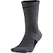 Nike Elite Basketball Crew Socks (Dark Grey/Black/Black, Medium)