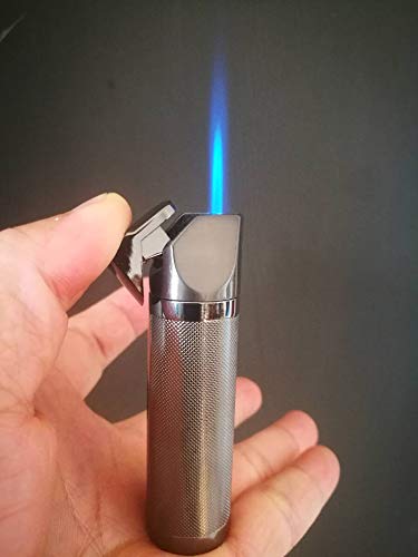 YTMY (sans carburant, couleur aléatoire) - Briquet torche gonflable en métal au butane Cover