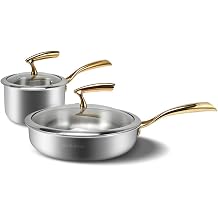 Cookware Set Milk Pot Frying Pan Frying Pan Double Pan Nonstick Kitchen Pot Set Kitchen Tools D D D