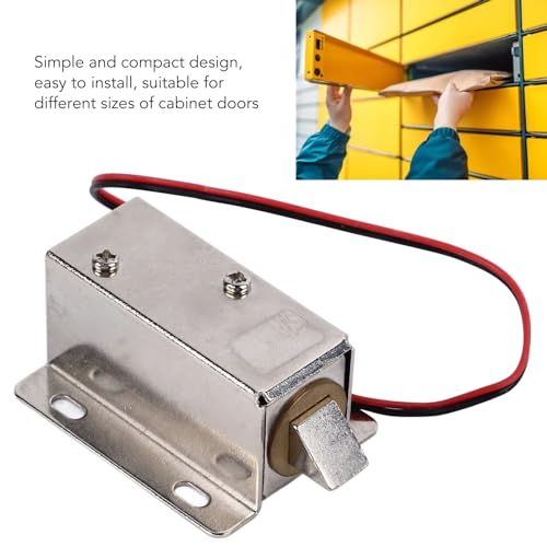 Cabinet Locks Electromagnetic Solenoid Lock with Waterproof Design - Image 4