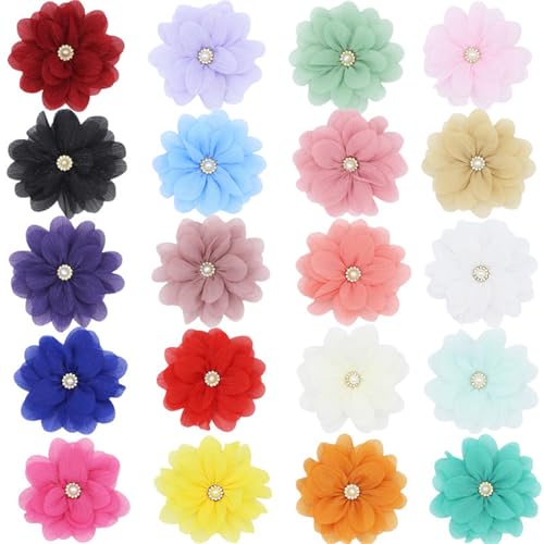 Image of Rose Flower Large Brooch Pin,Vintage Dainty Satin Fabric Camellia Lapel Pins Handmade Big Flower Collar Pins Wedding Party Dance Dress Suit Clothes Accessories Jewelry for Women