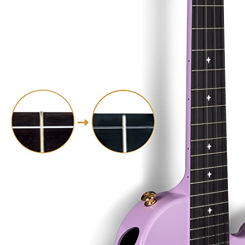Ukulélé ténor 66 cm en fibre de carbone Acousticplus Ukulélé de voyage - Les Beatles, Paul McCartney, John Lennon, RIngo Starr, George Harrison Ukulélé ténor 66 cm en fibre de carbone Acousticplus Ukulélé de voyage – Image 7