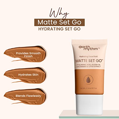 Earth Rhythm Matte Set Go Foundation with SPF 30, Pa++++, Ex Presso, 30 ml (Pack of 1) - Image 3