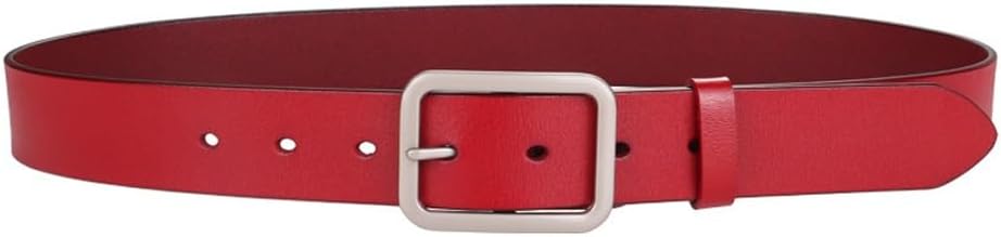 Belt For Women With Jeans And Decorative Suit Skirt Cowhide For Wide