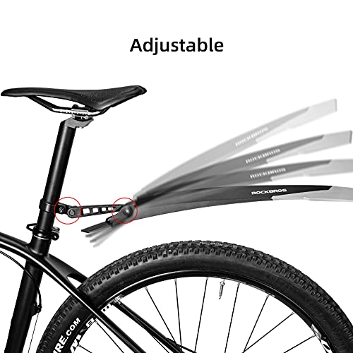 Rockbros Bike Fender Adjustable Mtb Mudguard Front/Rear Fender Cycling Fenders Set Protector Bike Guards #TOP2