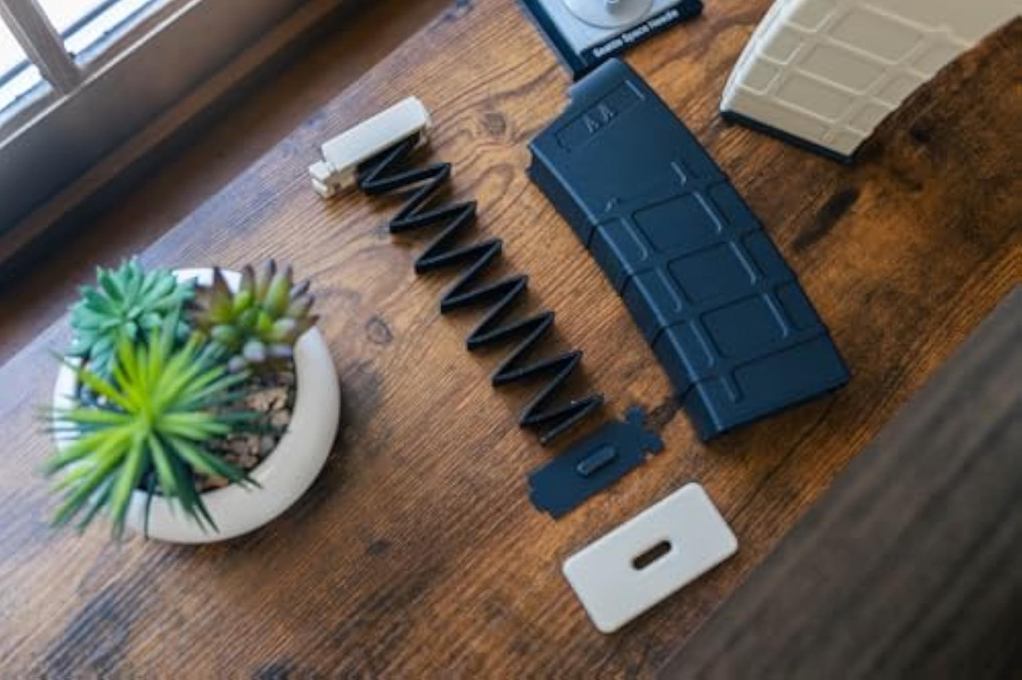 AA Magazine Organizer for 14x AA Batteries, Tactical Storage Case