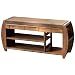 JNOI Banc de rack de chaussure, tabouret moderne pour chambre à chaussures rembourrées STARK STOCKAGE, 2-TIER & 1- Compartiment caché, Style de confort parfait pour l'entrée, couloir, chambre à couche