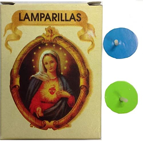 42 Lamparillas Mariposas Velas de Aceite 3 Cajas Colores Surtidos Vela Lámpara