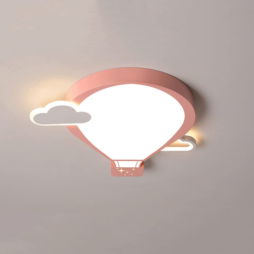 Plafonnier LED montgolfière 21,7 pouces en acrylique premium pour chambre à coucher