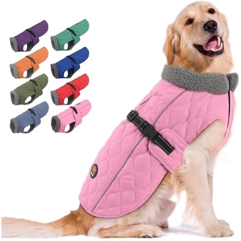 Sheripet Furry Collar Winter Dog Jacket Cover