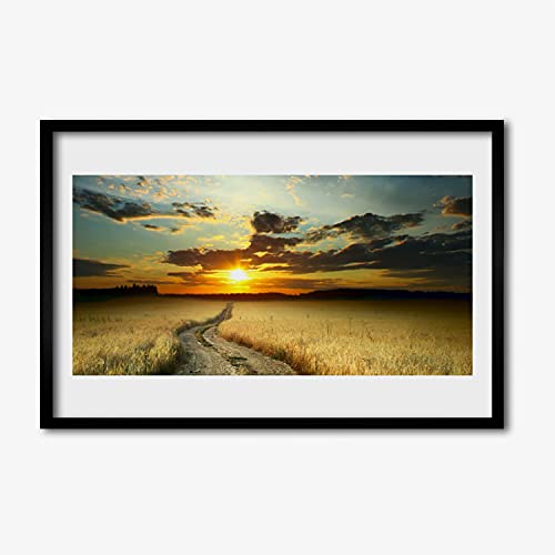 Image murale photo affiche avec cadre Tulup 60x40 cm paysage champêtre