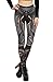 QZUnique Women's Summer Fashion Digital Printed Slim Fit Elastic leggings