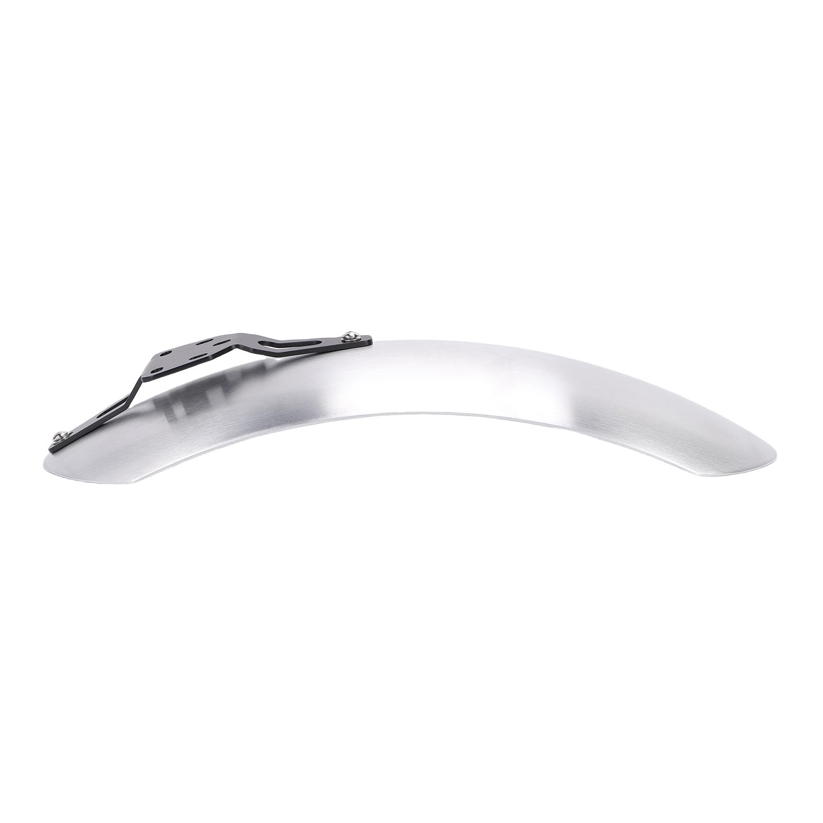 Guardabarros Delantero de Montaje Alto 900 | Protector contra Salpicaduras de Tablero Largo de Aleación de Aluminio para Street Twin Speed ​​Twin Street Scrambler (Silver)