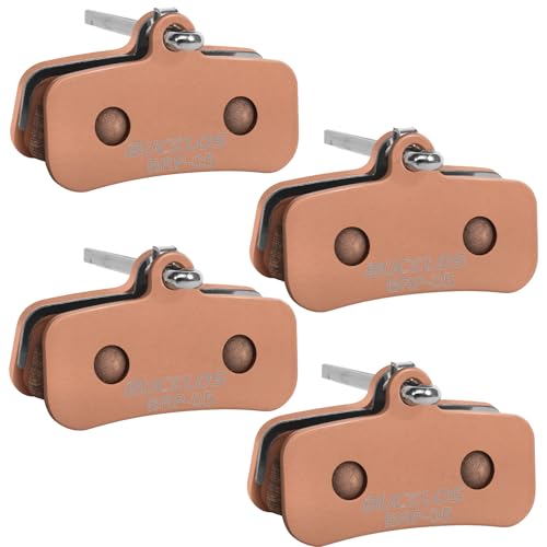 Image of BUCKLOS Bike Disc Brake Pads 4 Piston Pads for Shimano D02S D03S Saint | BRP-05 bicycle disk brake pads, fit mountain road bike,ebike,scooter, Shimano Saint Deore Tektro TRP