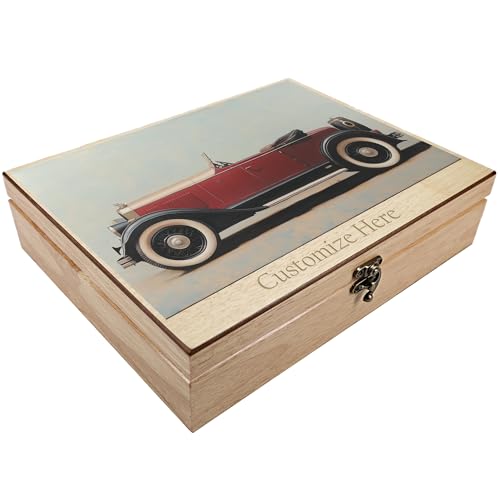 Personalized Wooden Keepsake Box