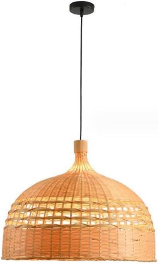 Suspension en rotin luminaire poétique pour couloir et maison chaleureuse