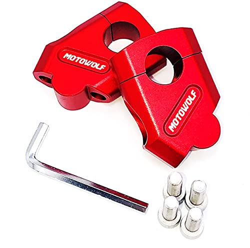 world Imp Motor バイク 用 22mm セットバックスペーサー キット CNC アルミ ハンドル クランプ セット バック キット 汎用 社外品