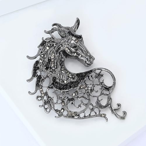 Image of Animal Brooch for Men Vintage Metal Wildlife Lapel Pin Suit Jacket Badge Fashion Accessories for Men