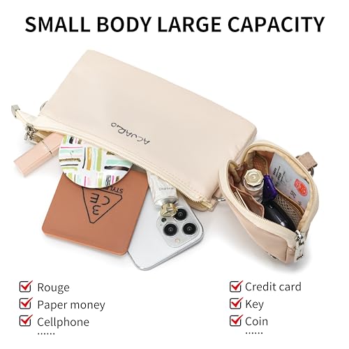 ACUARIO Women's Waterproof Crossbody Bag with Code SPRLDDGS - Image 4