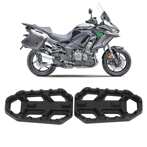 Repose-pieds de moto Versys 1000 absorption des chocs CNC noir