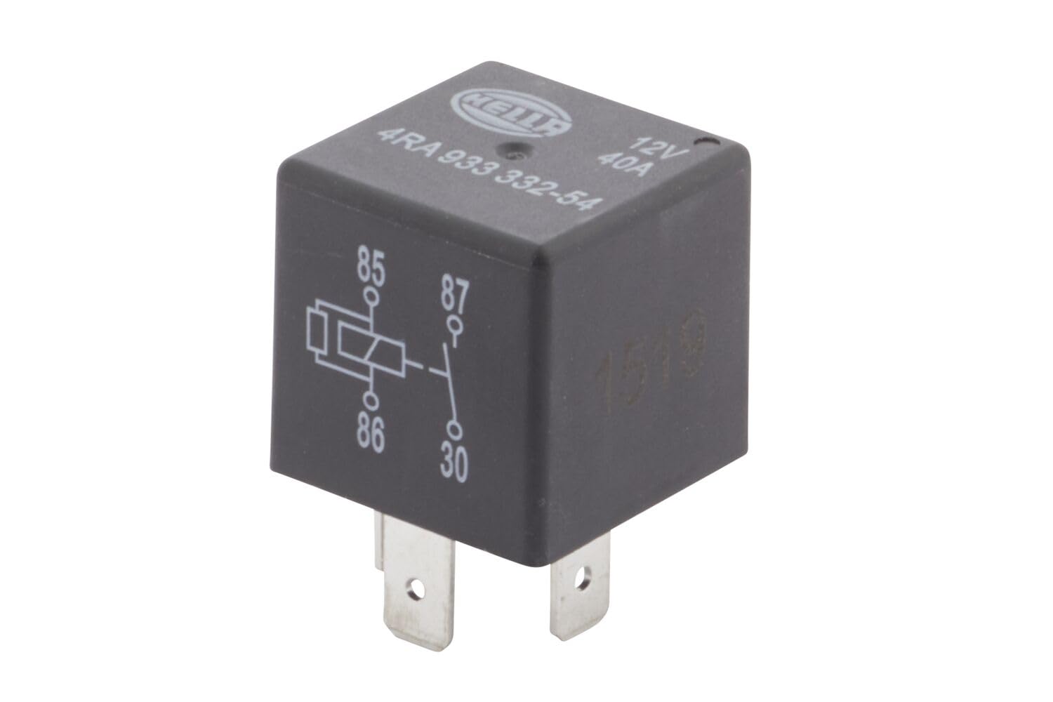 HELLA 4RA 933 332-541 Relais, Arbeitsstrom - 12V - 4-polig - Schaltbild: S2 - Stecker: B - Schließer