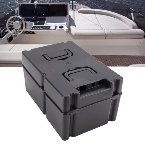 Caja de batería marina resistente para evitar fugas y daños en barcos 2