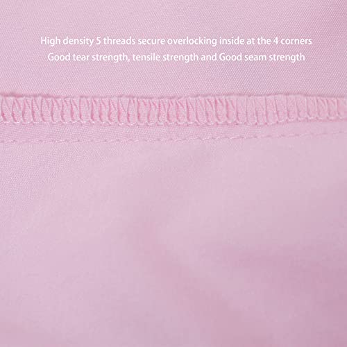 Casaja Pink 3 Pack Bassinet Sheet Set, Silky Soft Handfeel With Comfy Napping Surface For Baby Boy And Girl, Flexible Fits Various Kinds Of Cradle And Bessinet Mattress Up To 15" X 30" And Breathable #TOP4