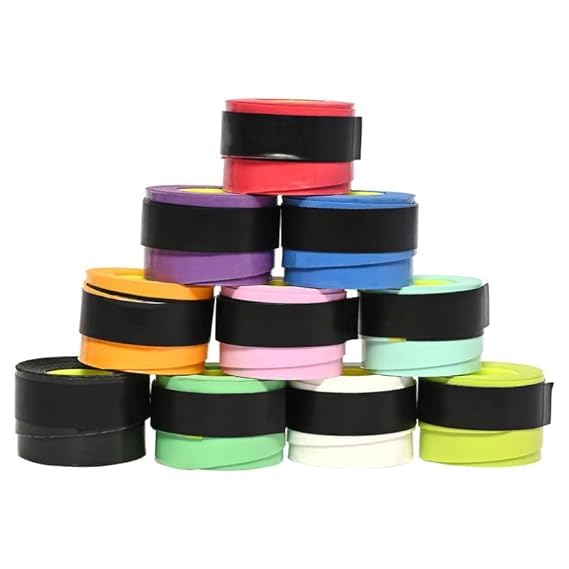 HYORTS Racket Grip Anti Slip Perforated Super Absorbent Overgrip Pack -10