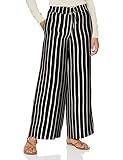 ONLY Damen ONLPIPER-ANN MW Wide Pant CC TLR Hose, Black, 38/32