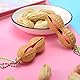 Guoguonb 6 PCS Anti-Stress Entlastende Squeeze Toys Bean Bohne Anhänger Schlüsselanhänger Toys Squeeze Lustige Gadgets Reduziert Angst und Stress für Geschenke