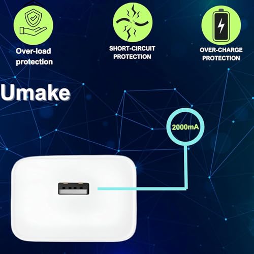 Image of BLACKSHEEP Original 160W Fast Charger Power Adapter with USB-A to USB-C Cable, Compatible with Vivo X200 Pro, X200, V50, V40 Pro, Y200 5G, White -(Adapter & Cable)