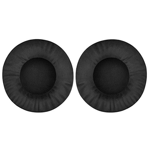 Almohadillas de repuesto para auriculares Geekria Comfort Velour para ATH-AD1000x, AD2000x, AD900x, AD700x, AD500x, A500, A500x, A700, A900x, A950lp (Negro) miniatura 3