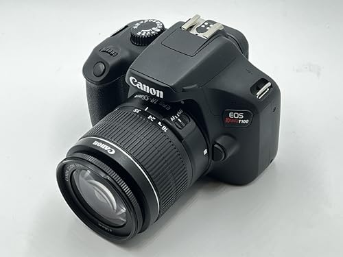 Câmera Canon Eos Rebel T100 Wifi 18mp + 18-55mm Ef-s Is Ii